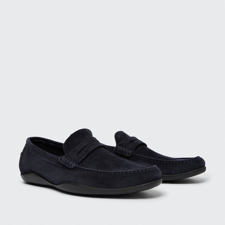 Basel G Kudu Suede Midnight - Harrys London - gallery - 2