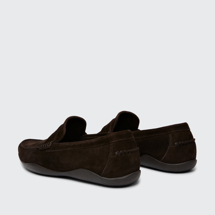 Basel F Kudu Suede Espresso - Harrys London - gallery - 3