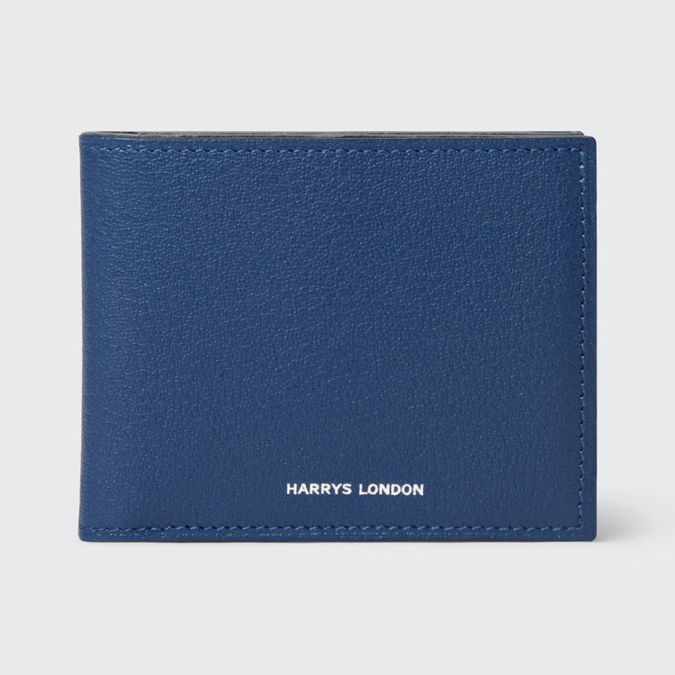 Wallet Goatskin Navy - Harrys London - gallery - 1