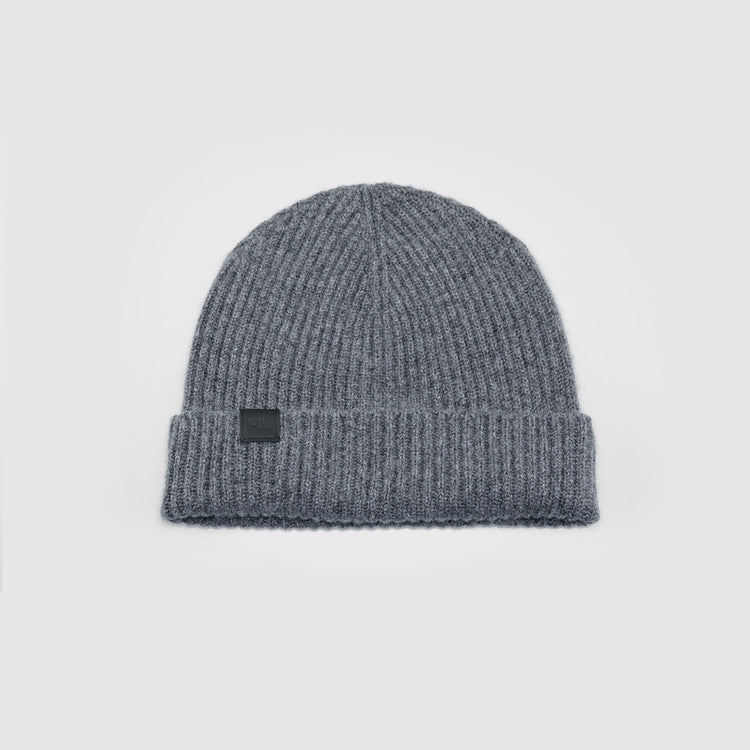 Beanie 100% Cashmere Charcoal - Harrys London - gallery - 1