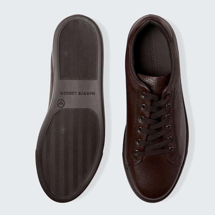 Thomas P Deerskin Dark Brown - Harrys London - gallery - 4