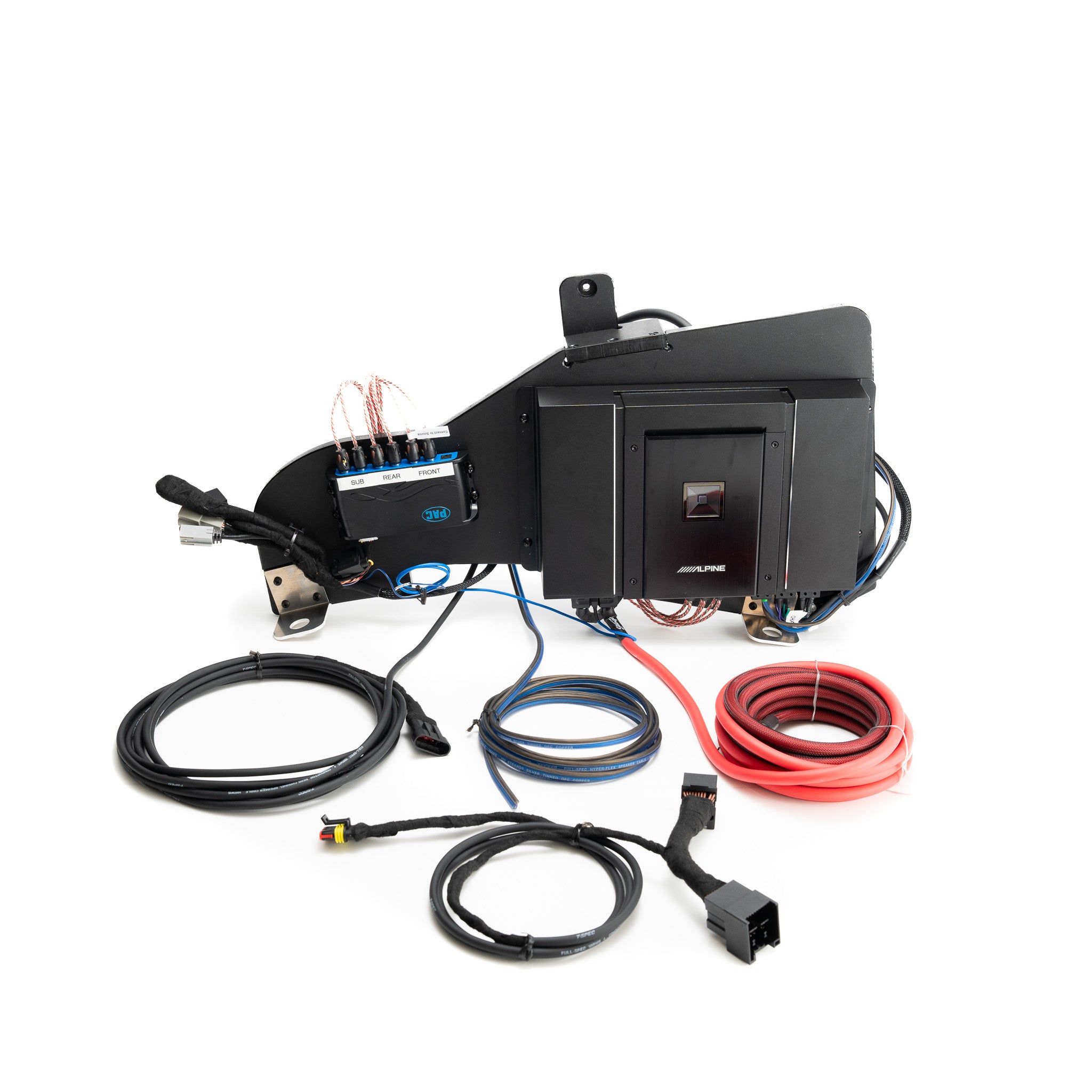 Alpine Plug & Play Amp Kit Bundle Upgrade 2 & 4-Door (B&O System) | '21 - '24 Ford Bronco