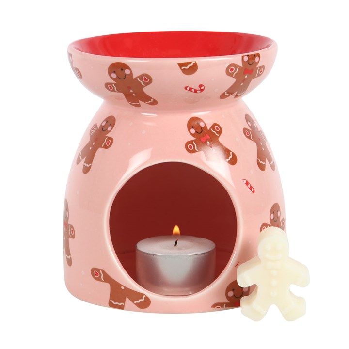 verbrand Verscheidenheid Brullen Gingerbread pink wax brander – MakeSomeScents