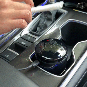 Heavy Duty Smell Proof Vehicle Ashtray Led Light Lighter
