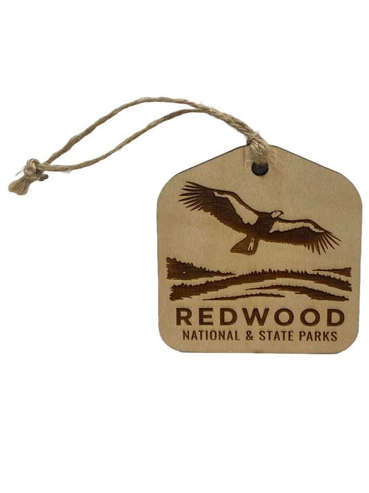 Redwood Park Conservancy California Redwoods Clip Hook Keychain