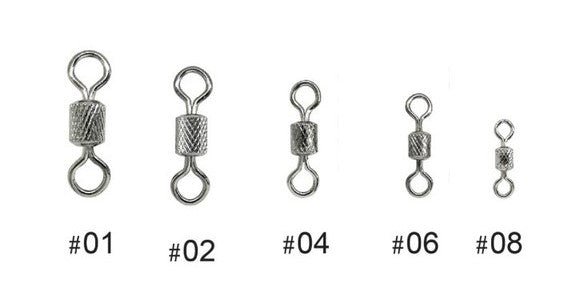 Cassan Rolling Swivel Roulette Press | 5 Pcs | 10 Pcs | - Fishermanshub#15 Pcs