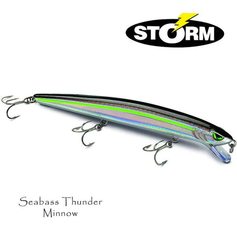 Storm Seabass Thunder Minnow Topwater Hard Lure  14 Cm  24 Gm  Floating