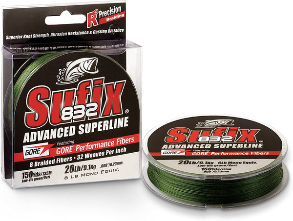 Sufix X8 Carrier Braided Fishing Line | 300 Mt / 330 Yd | Stealth Gree