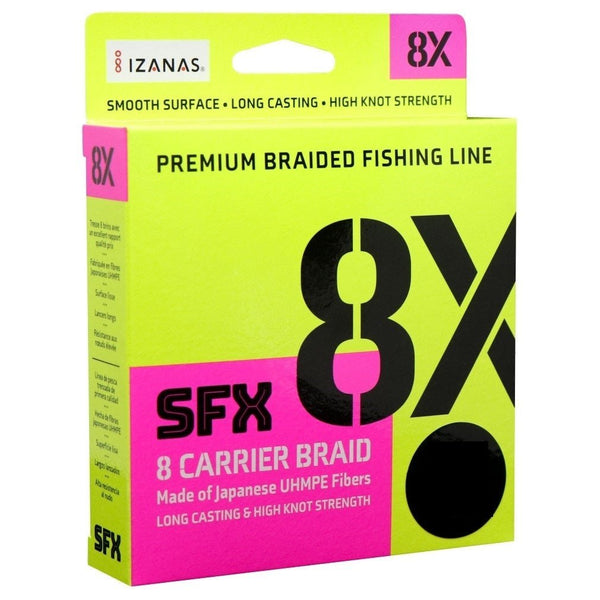 Sufix X8 Carrier Braided Fishing Line | 300 Mt / 330 Yd | Stealth Gree