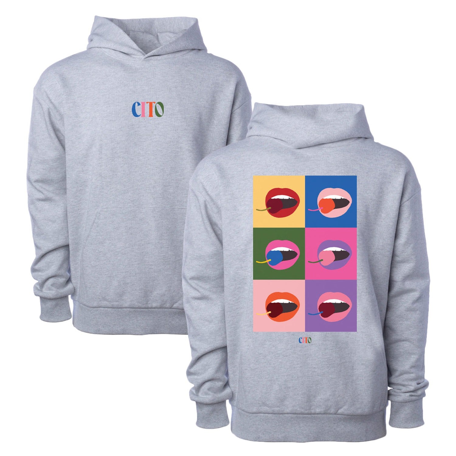 Chicks In The Office Lips Hoodie