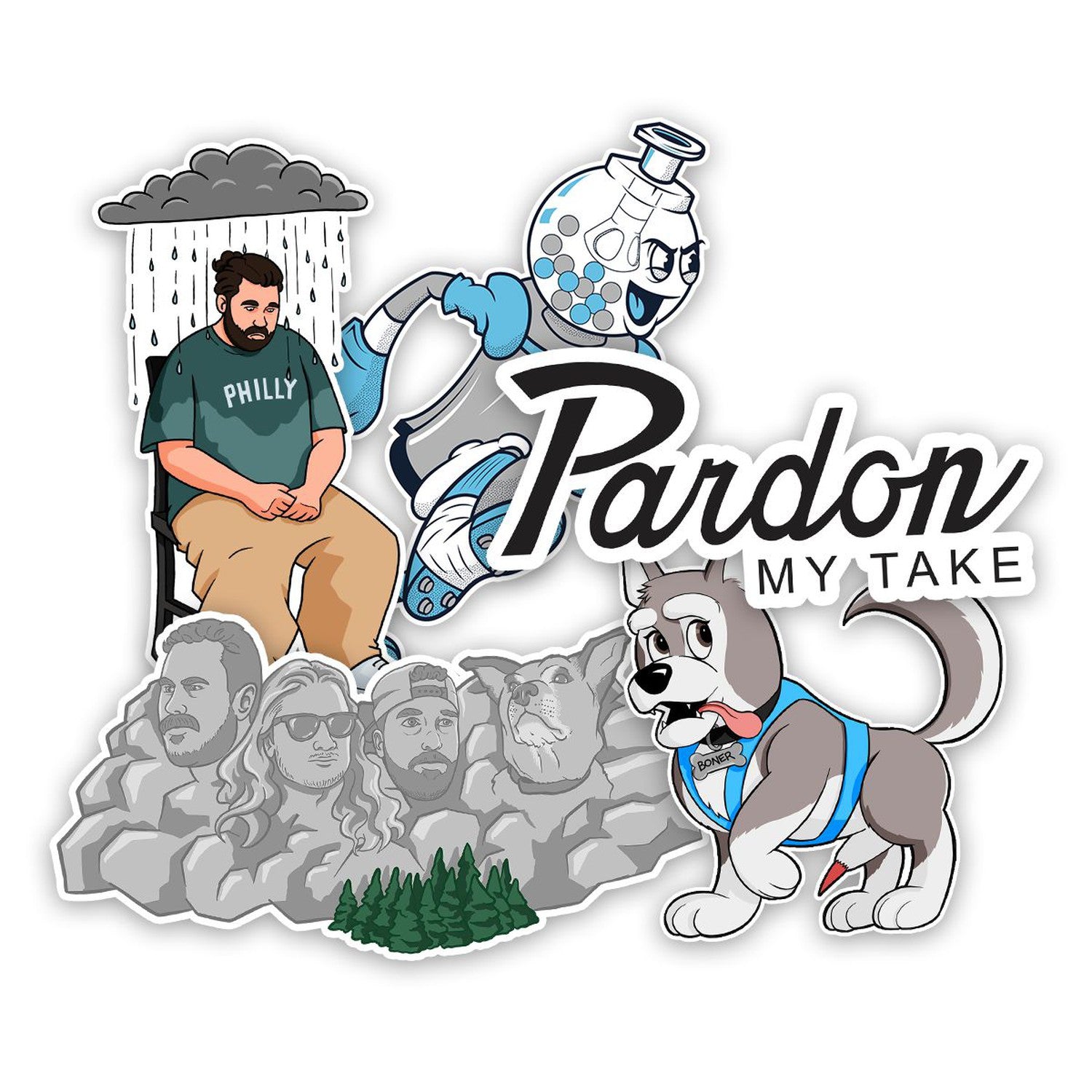 Pardon My Take III Sticker Pack