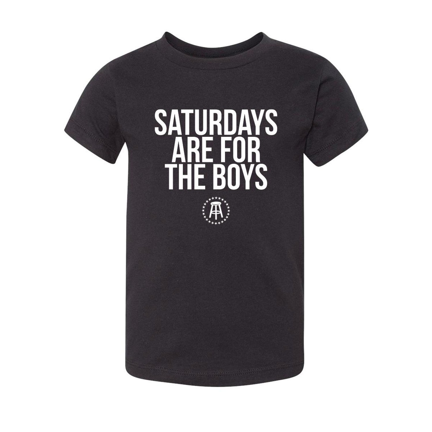 Saturdays Are For The Boys Toddler Tee