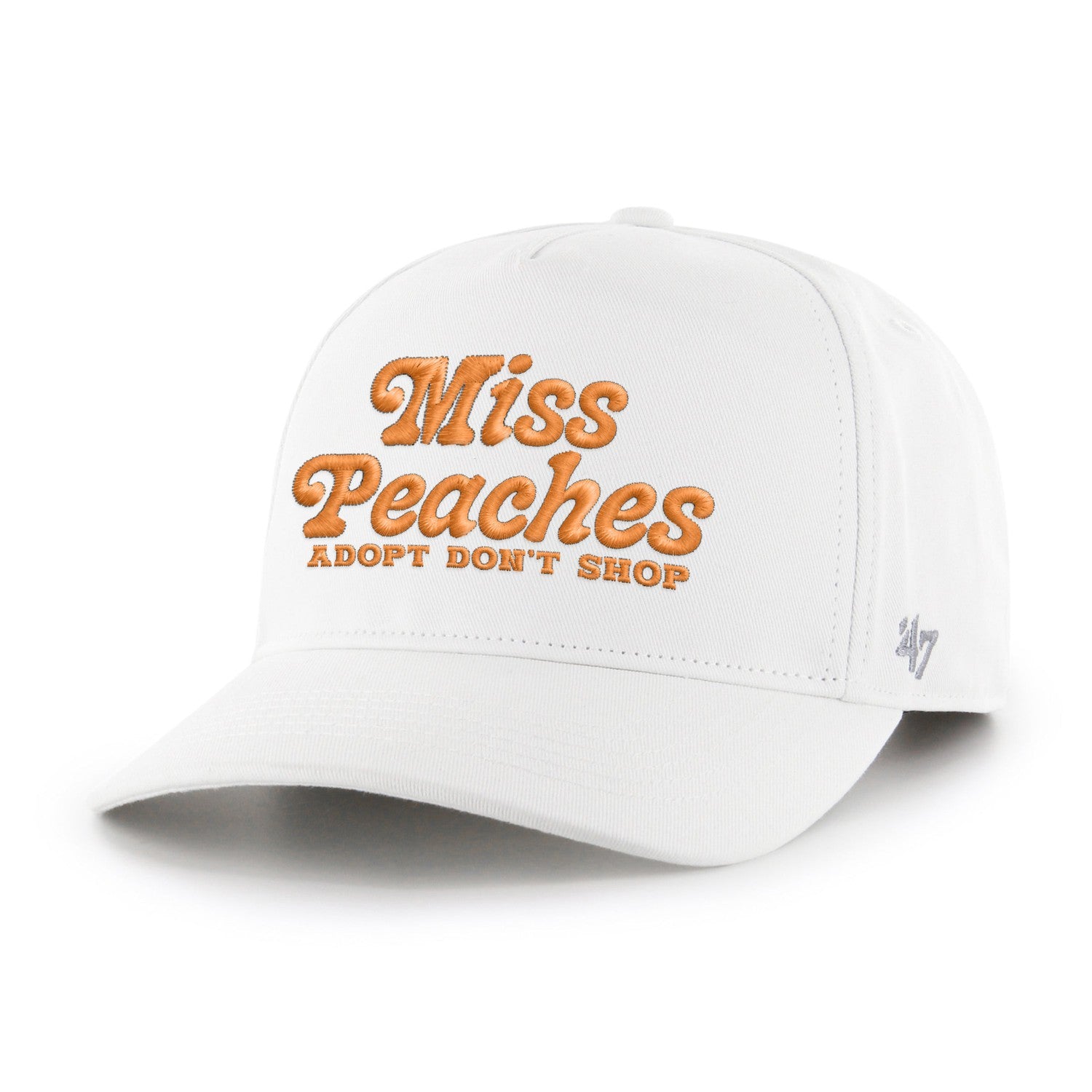 Miss Peaches Text '47 HITCH Snapback Hat