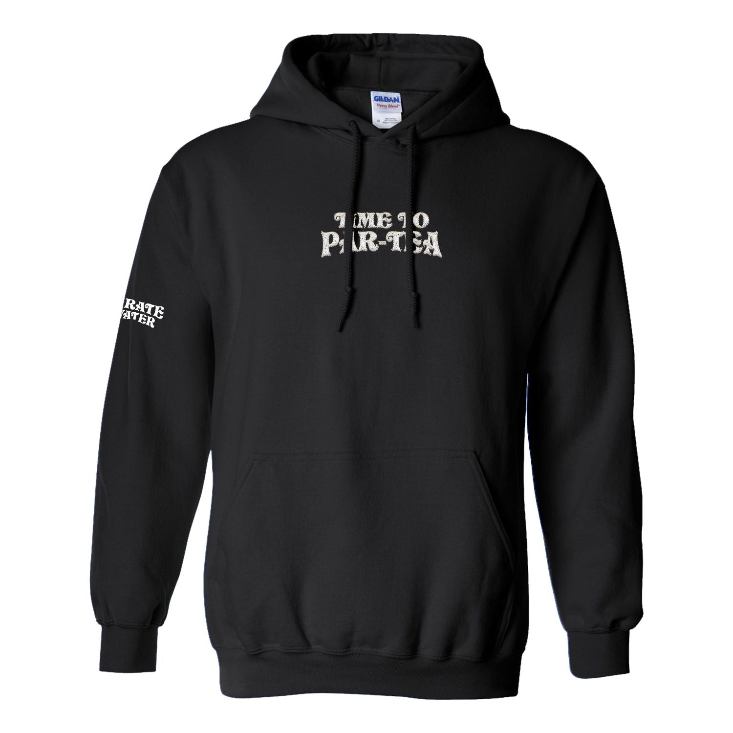Time To Par-Tea Embroidered Hoodie