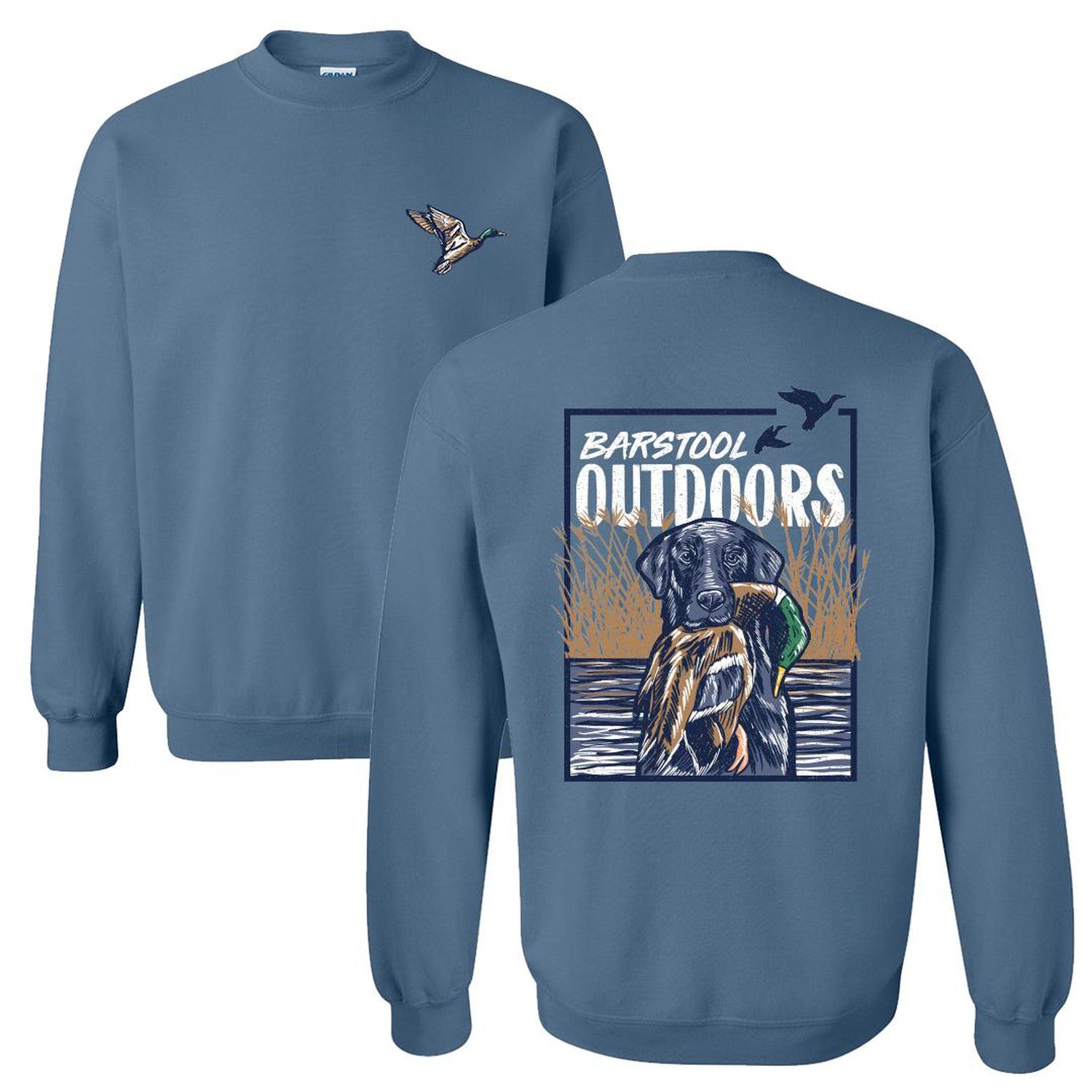 Barstool Outdoors Duck Hunt Crewneck