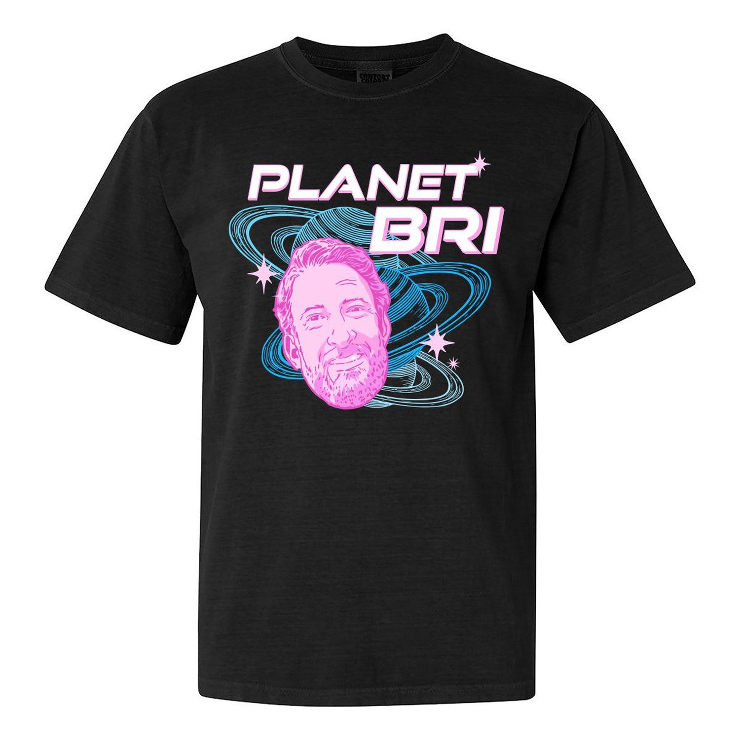 Planet Bri Black Tee