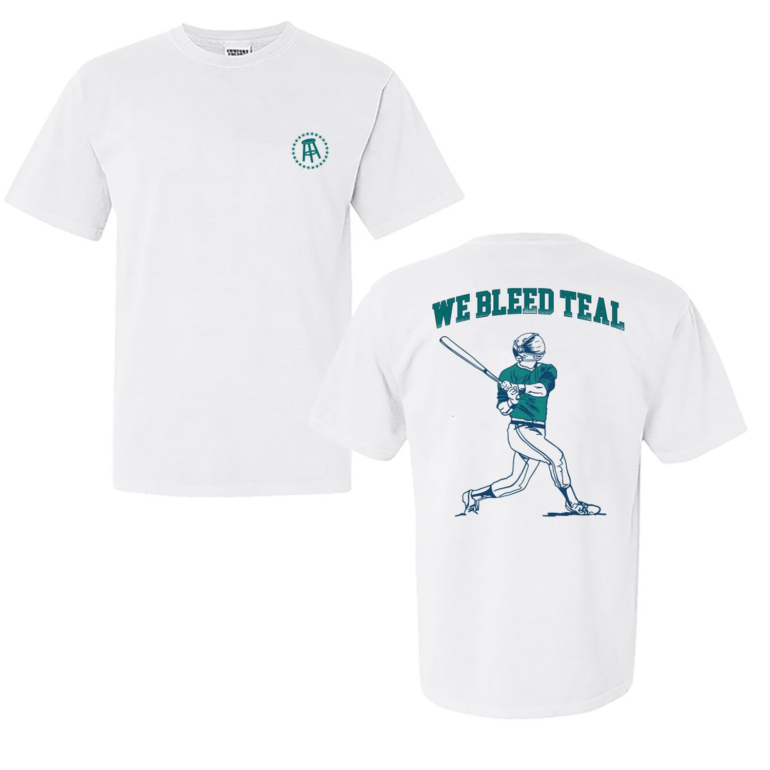 We Bleed Teal Tee