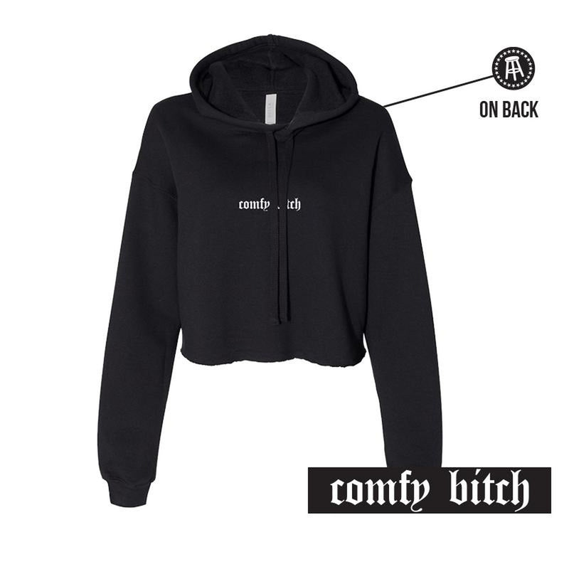 comfy black hoodie