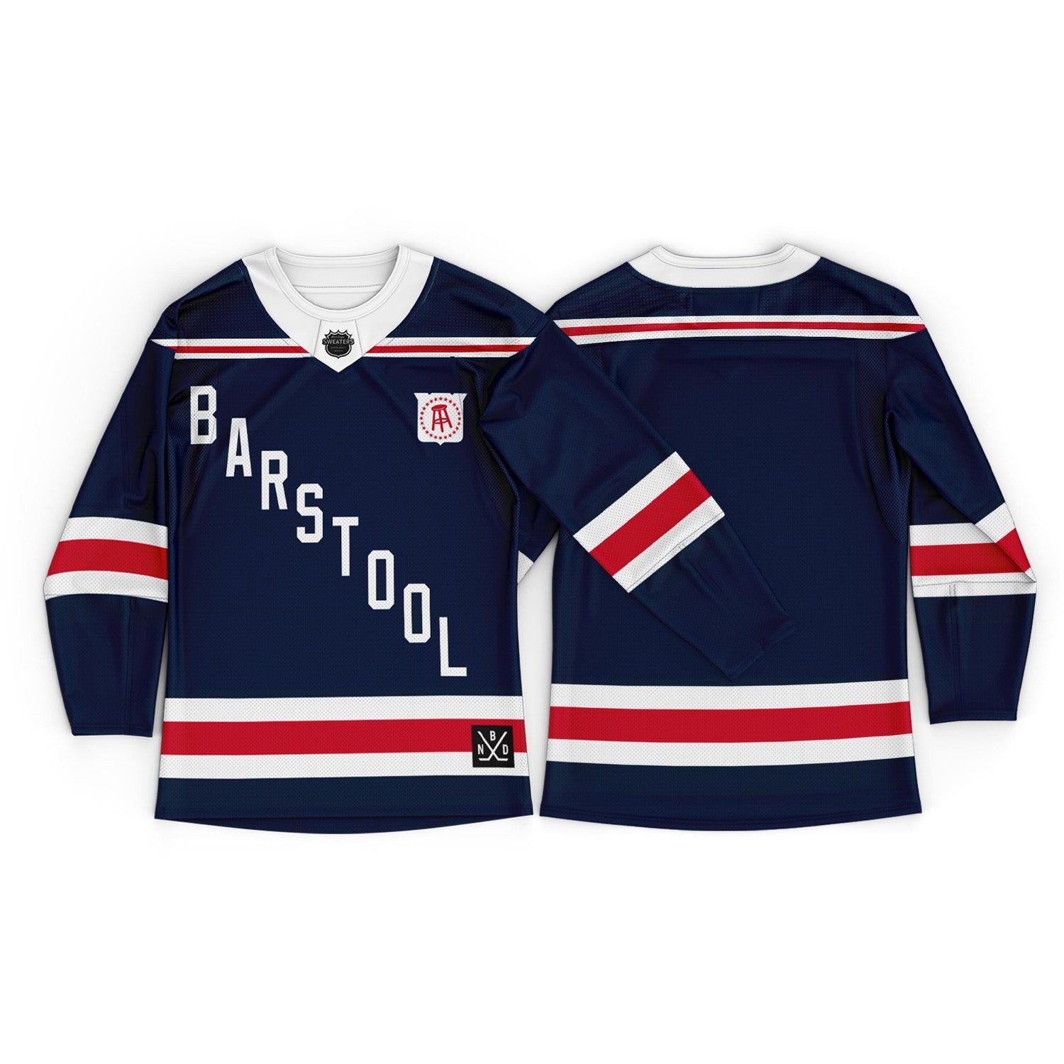 blank hockey jerseys