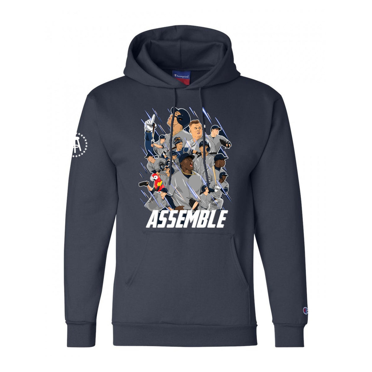 Assemble Hoodie - The Short Porch Podcast T-Shirts, Clothing & Merch – Barstool ...