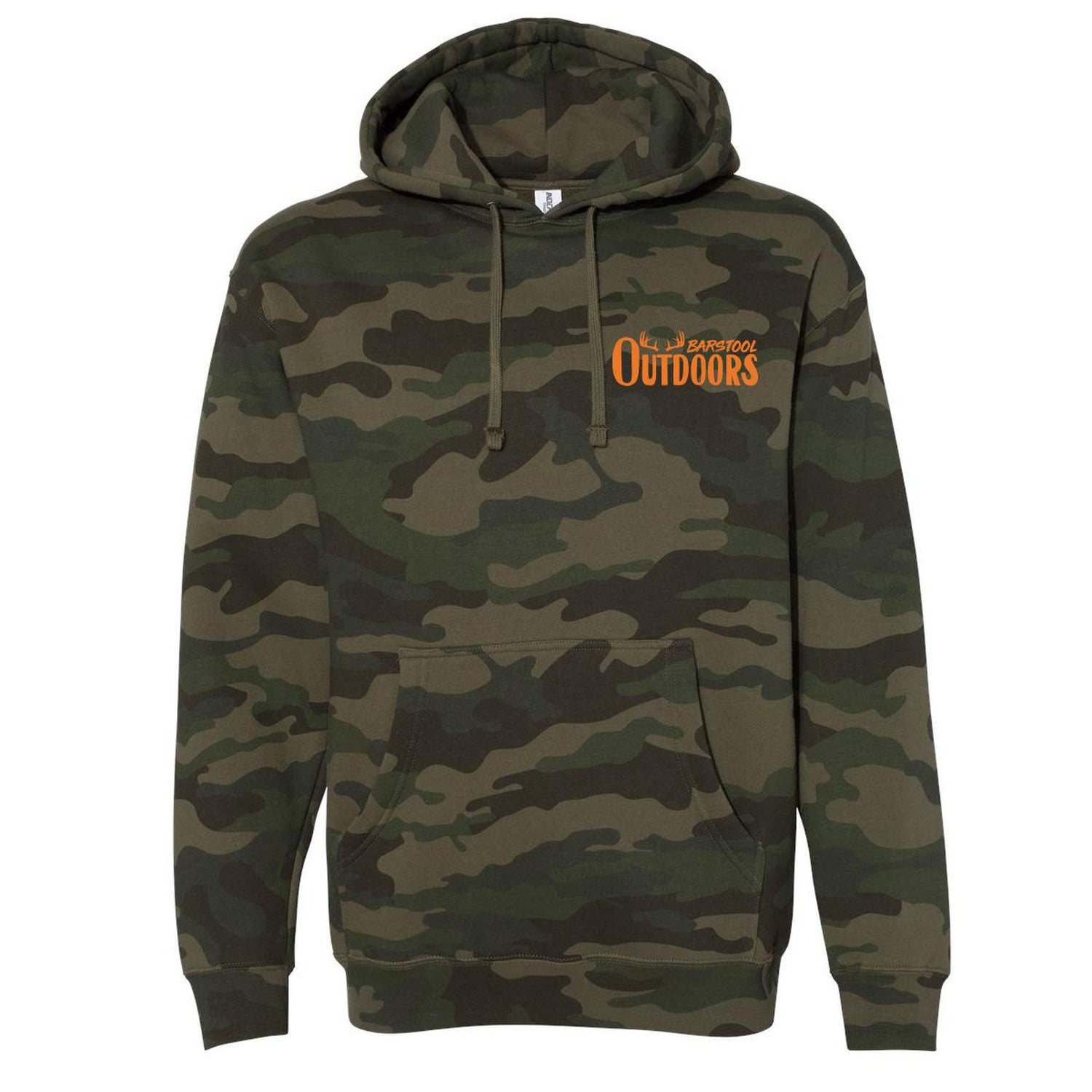 Barstool Outdoors Camo Hoodie