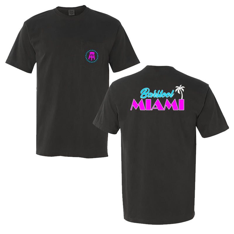 Barstool Miami Pocket Tee - Barstool Sports T-Shirts, Clothing & Merch