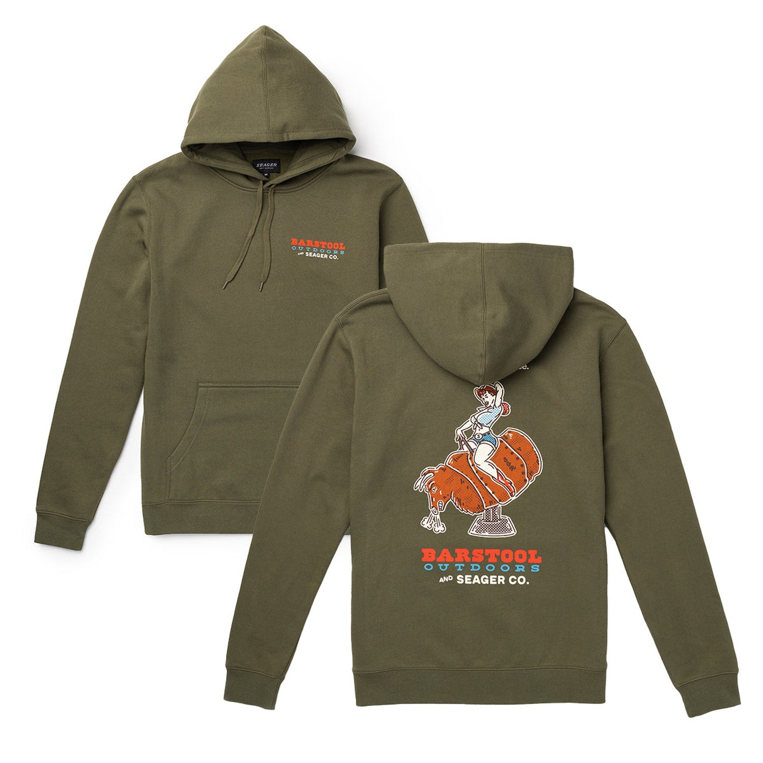 Seager x Barstool Outdoors Cowgirl Hoodie