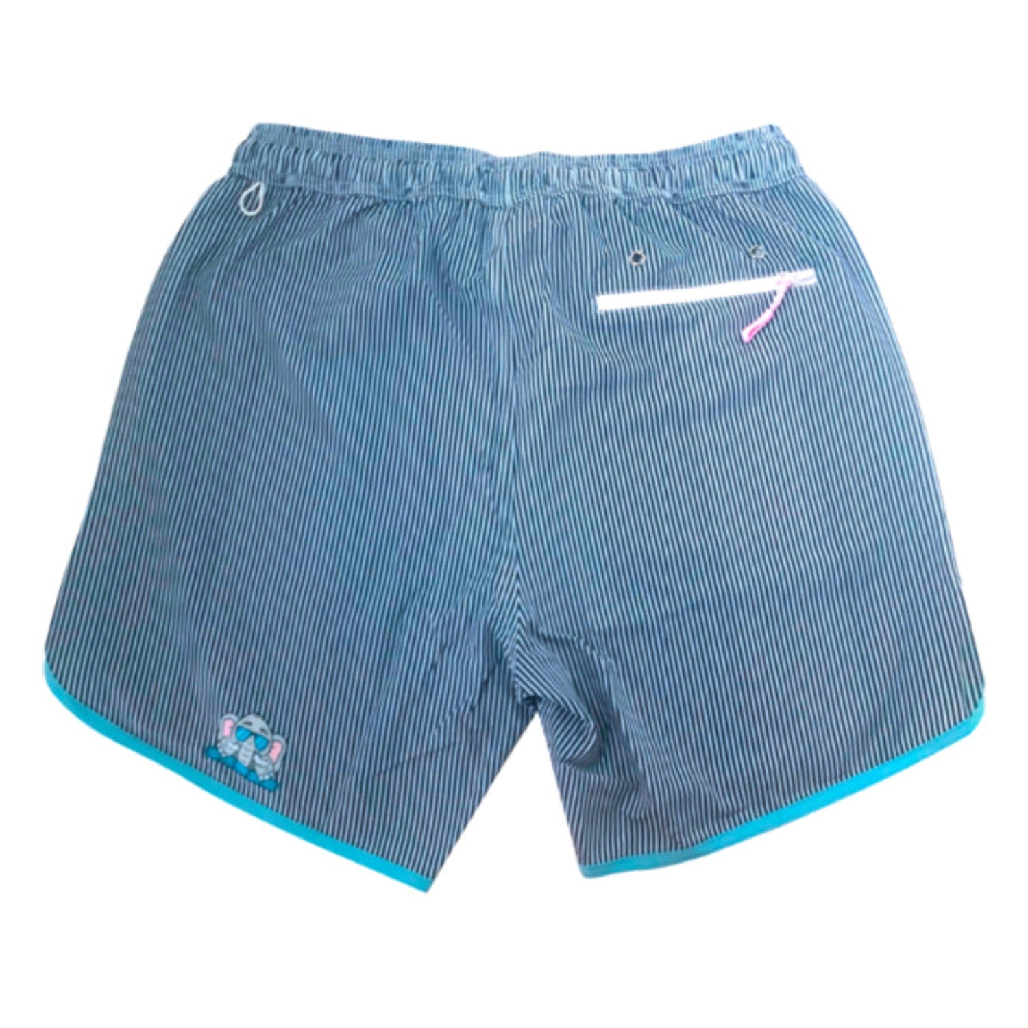 JIYT Pinstripe swim trunks - The Big Brain Show Businesses ...