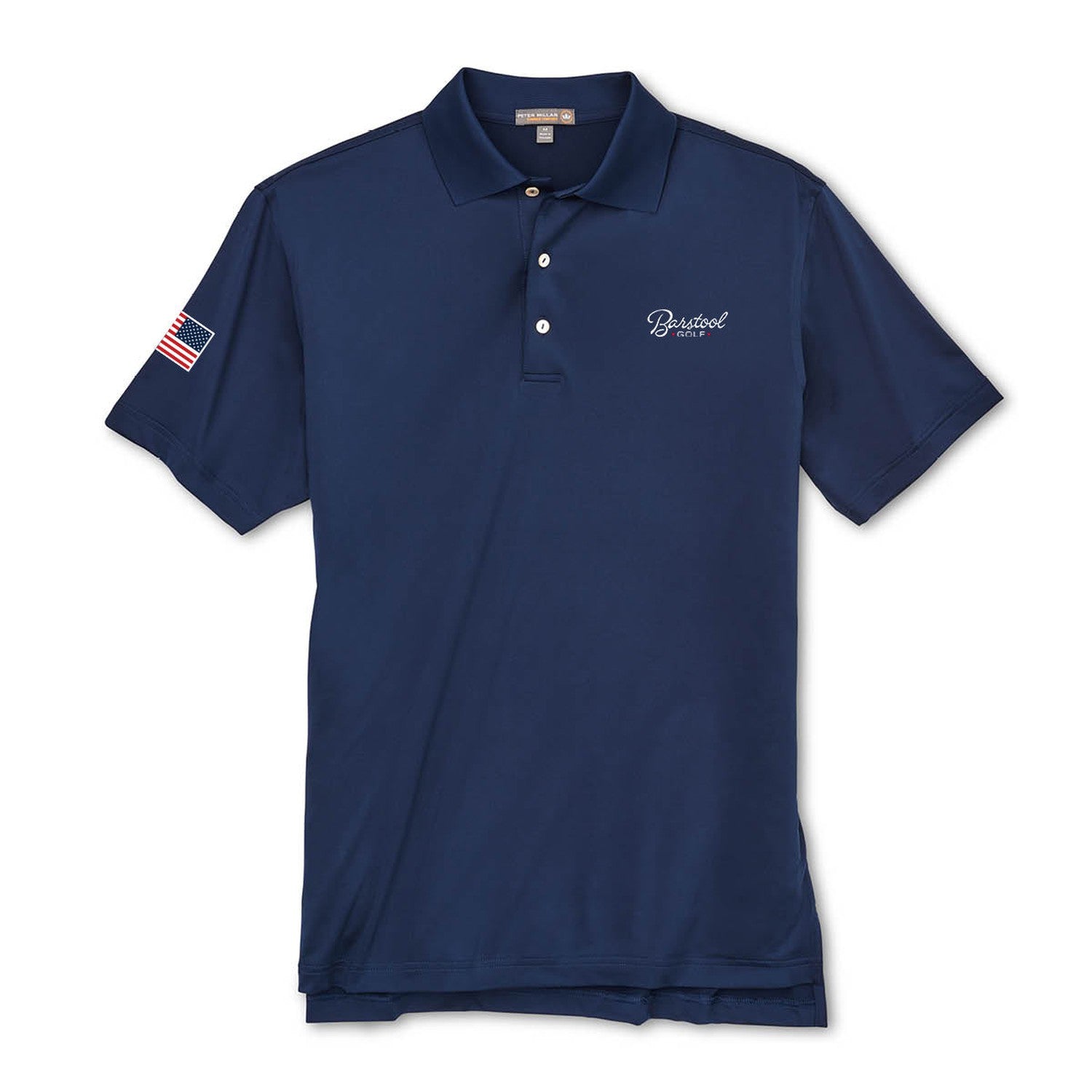 Peter Millar Barstool Script Polo