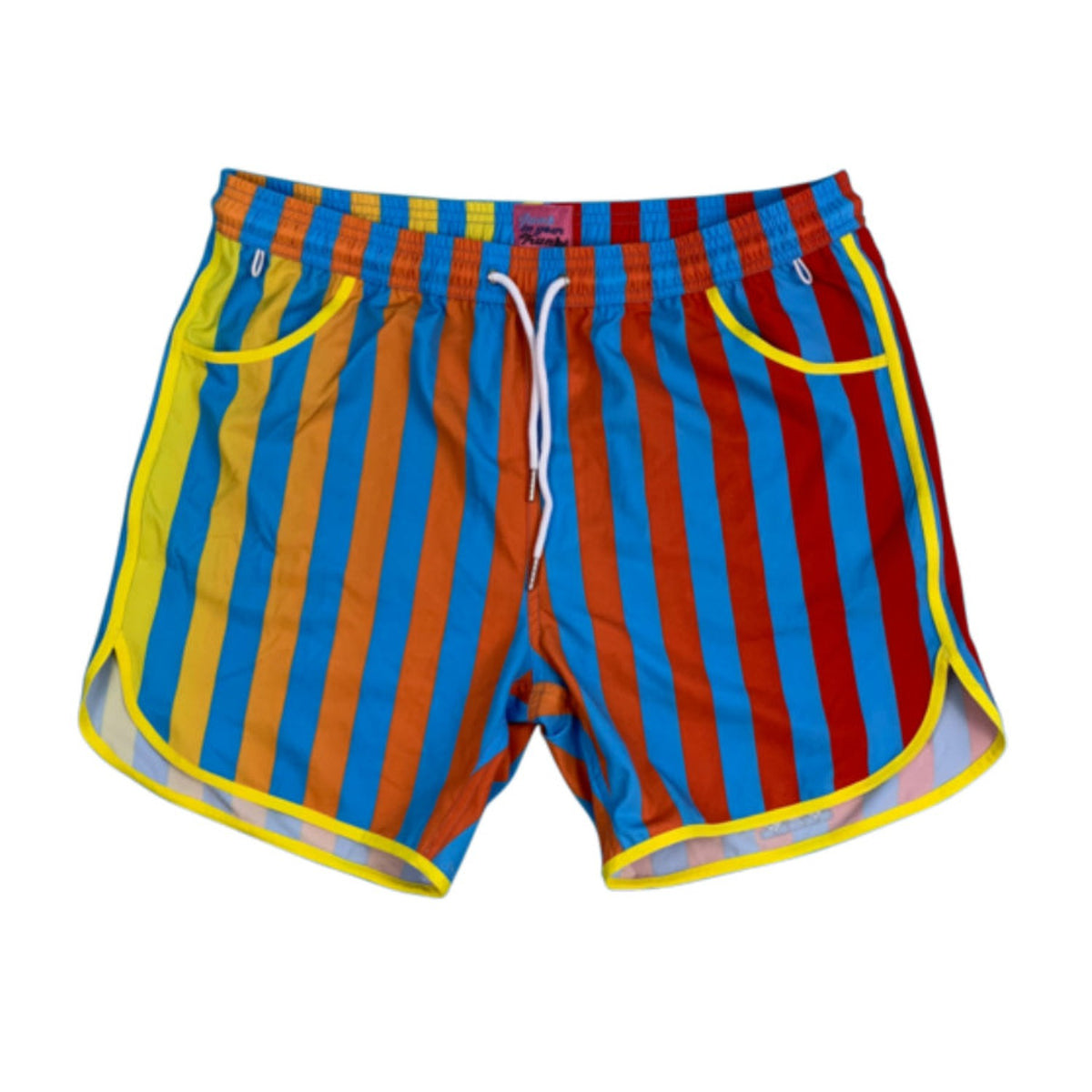 JIYT Thick Stripe Swim Trunks - The Big Brain Show Businesses ...