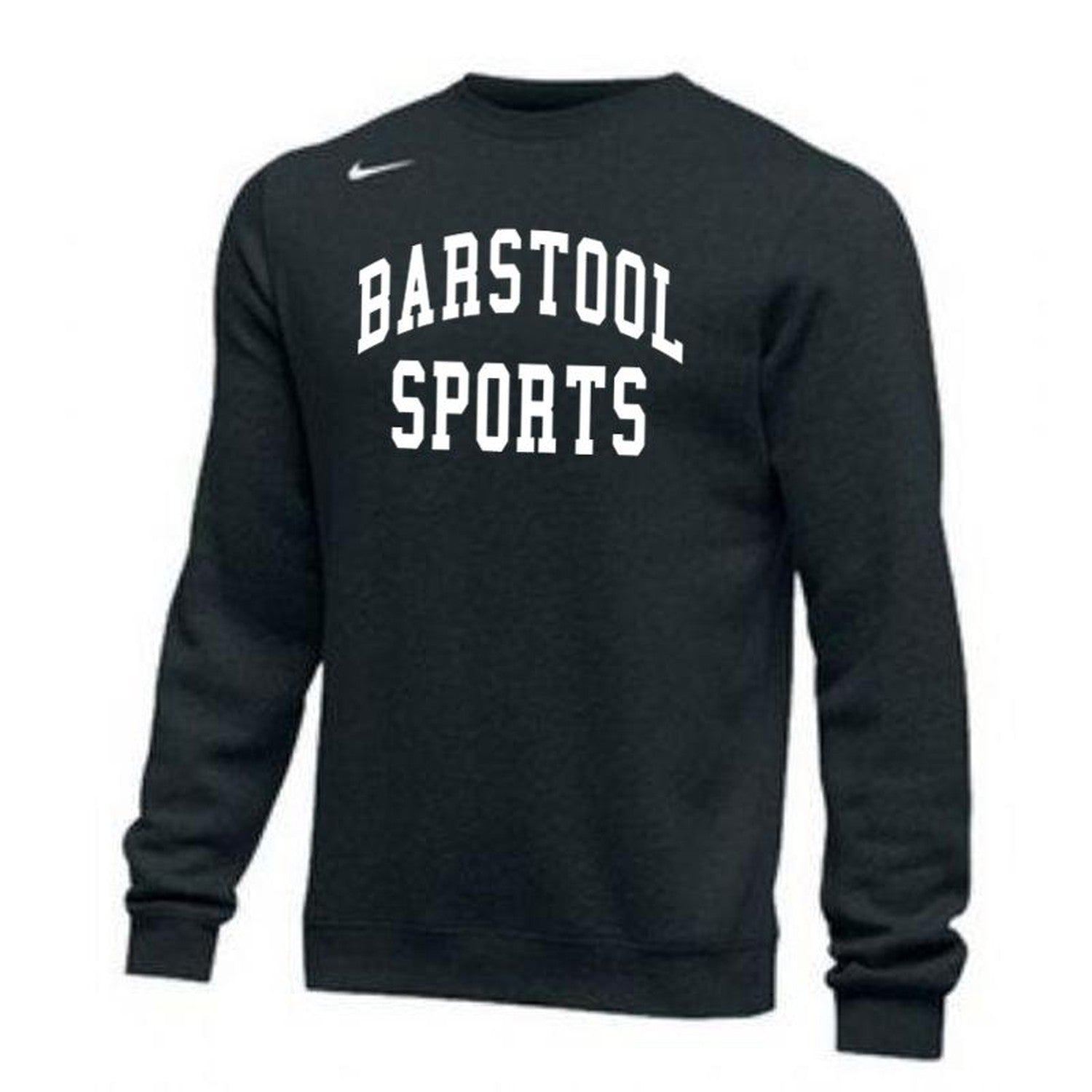 black crew neck nike