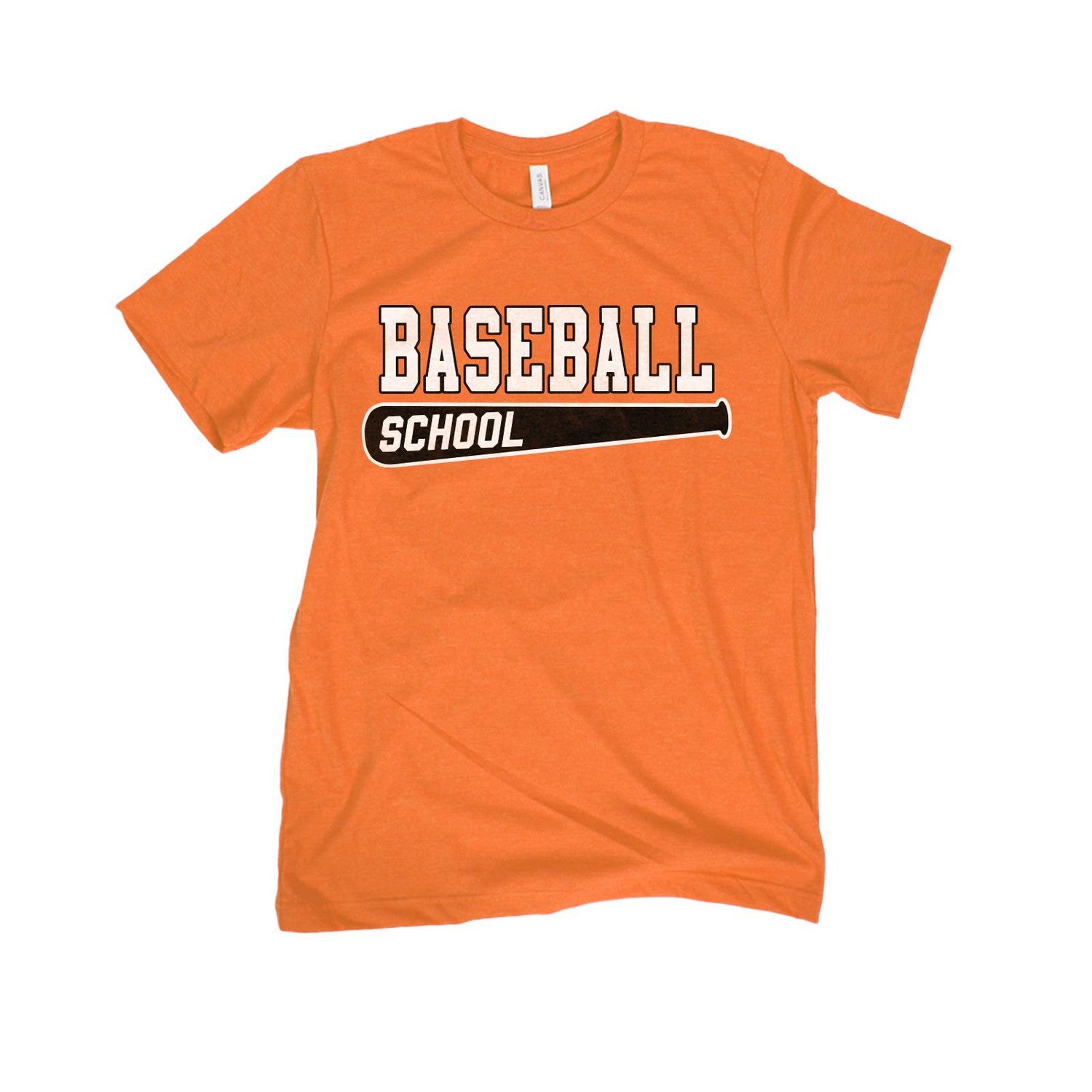 Baseball School OS Tee