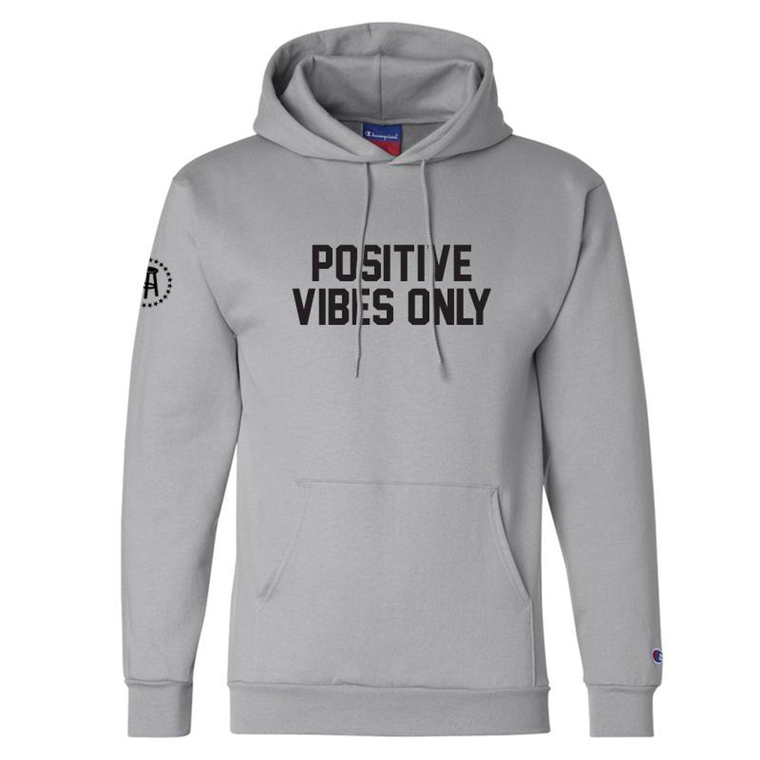 Positive Vibes Only Hoodie (Grey)