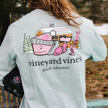 Shop Crossed Sticks Hockey Long-Sleeve Pocket Tee at vineyard vines