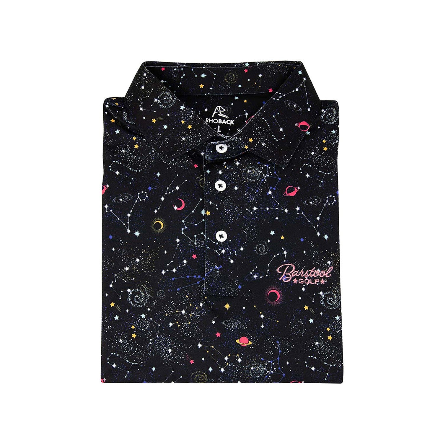 Rhoback x Barstool Golf "The Space Shirt" Toddler Polo