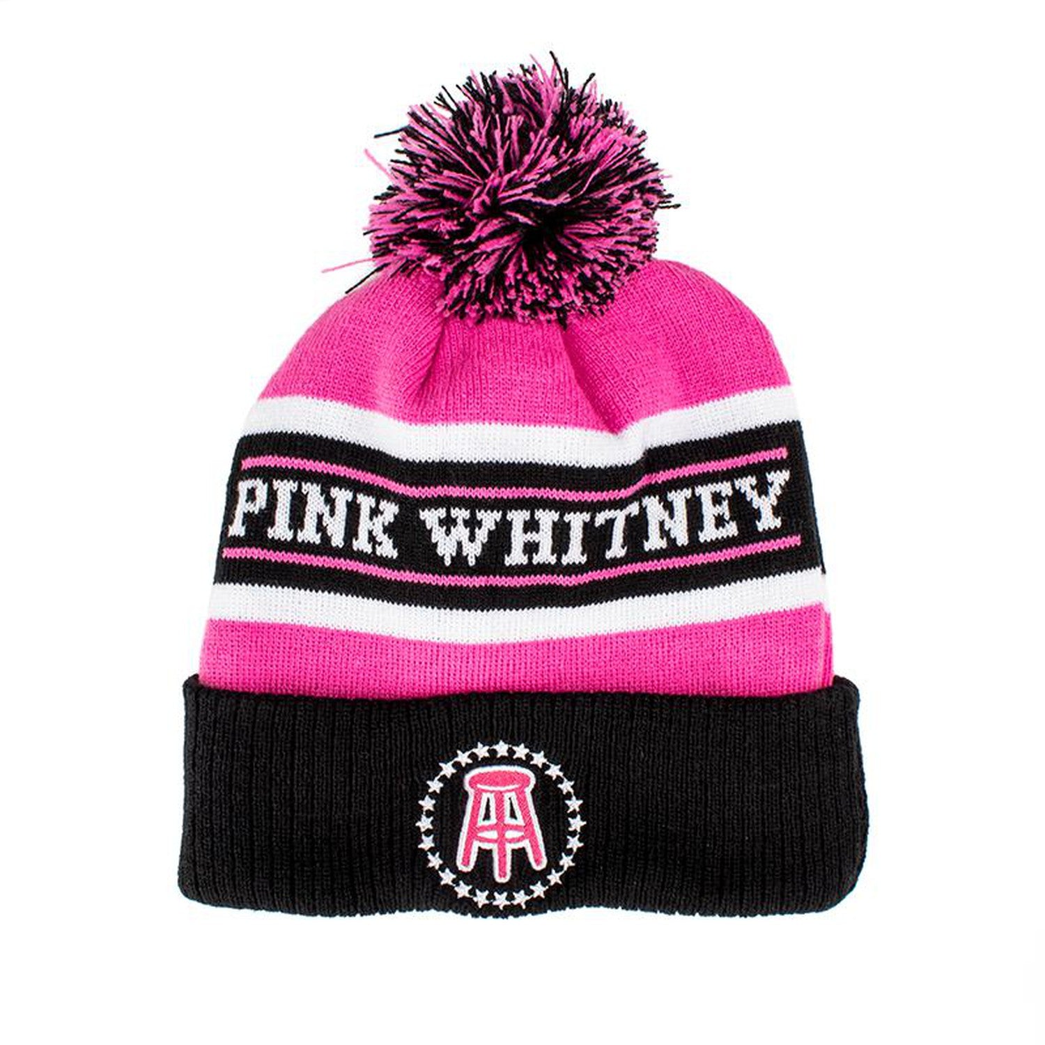 Pink Whitney Pom Beanie - Spittin' Chiclets Hats, Clothing ...