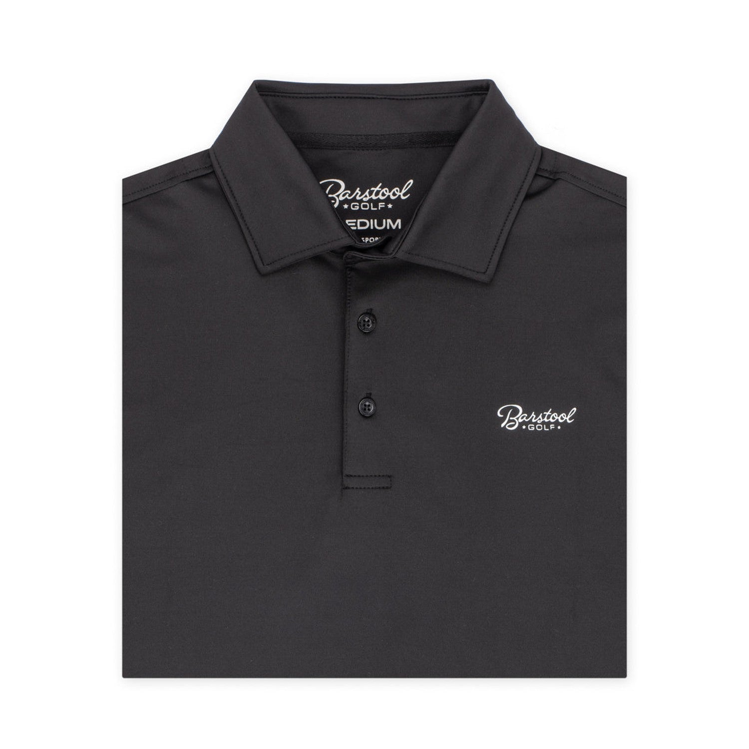 Barstool Golf Script Solid Polo