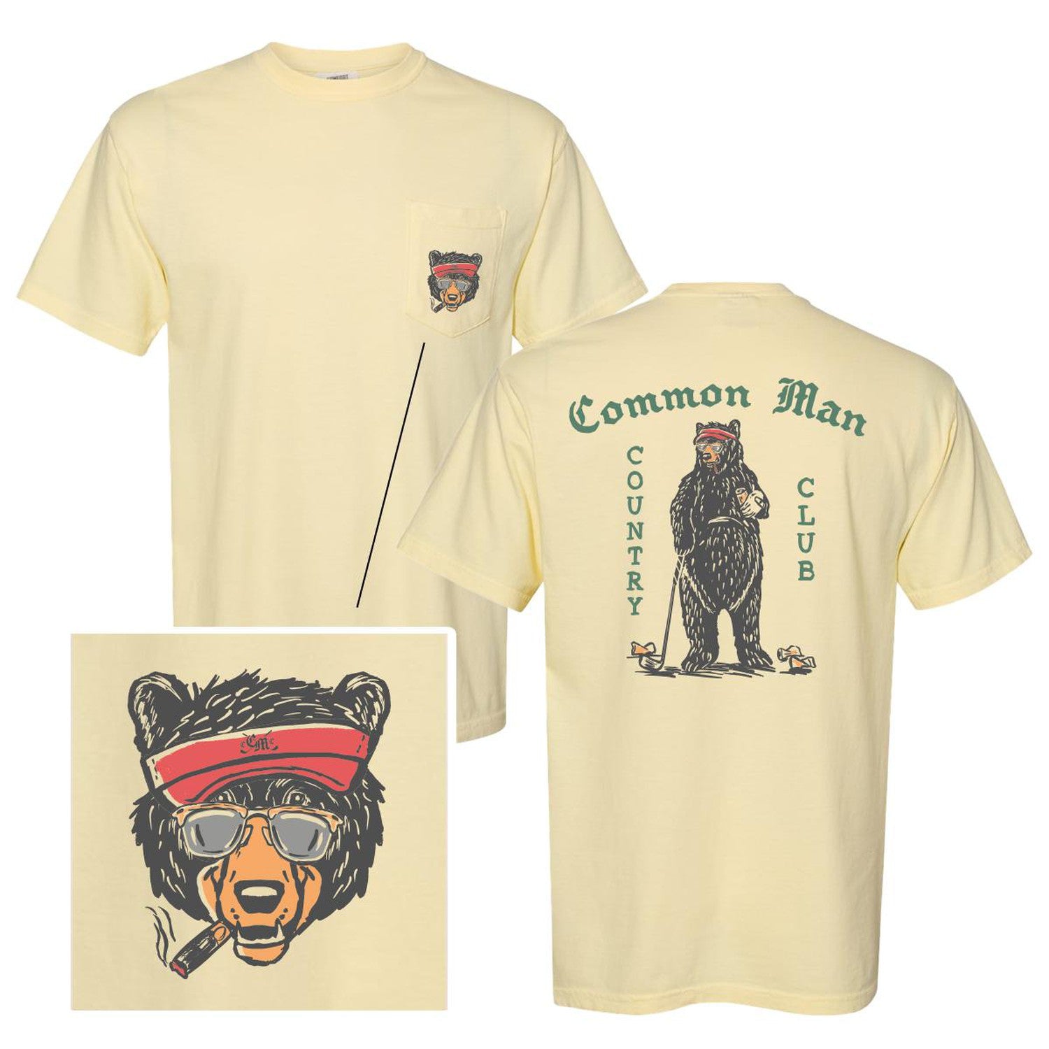 Common Man Country Club Pocket Tee