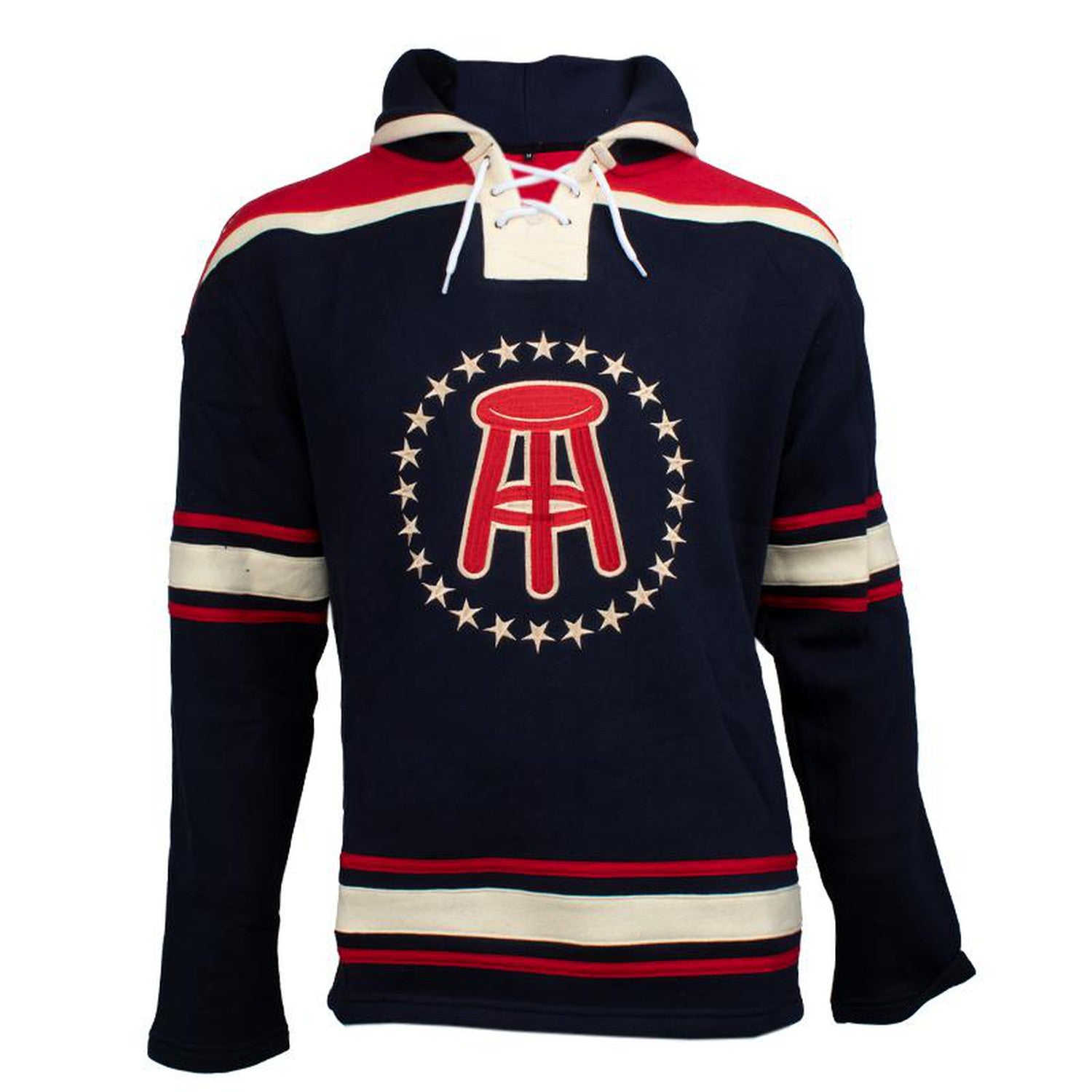 hoodie under hockey jersey