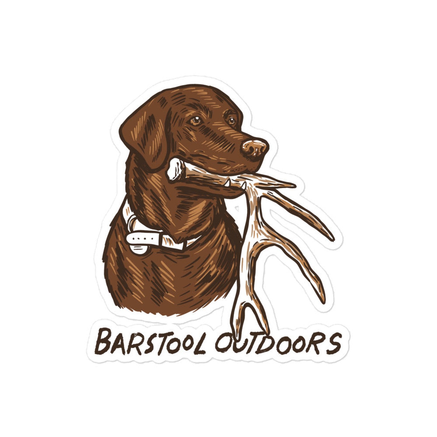 Barstool Outdoors Shed Hunting Sticker