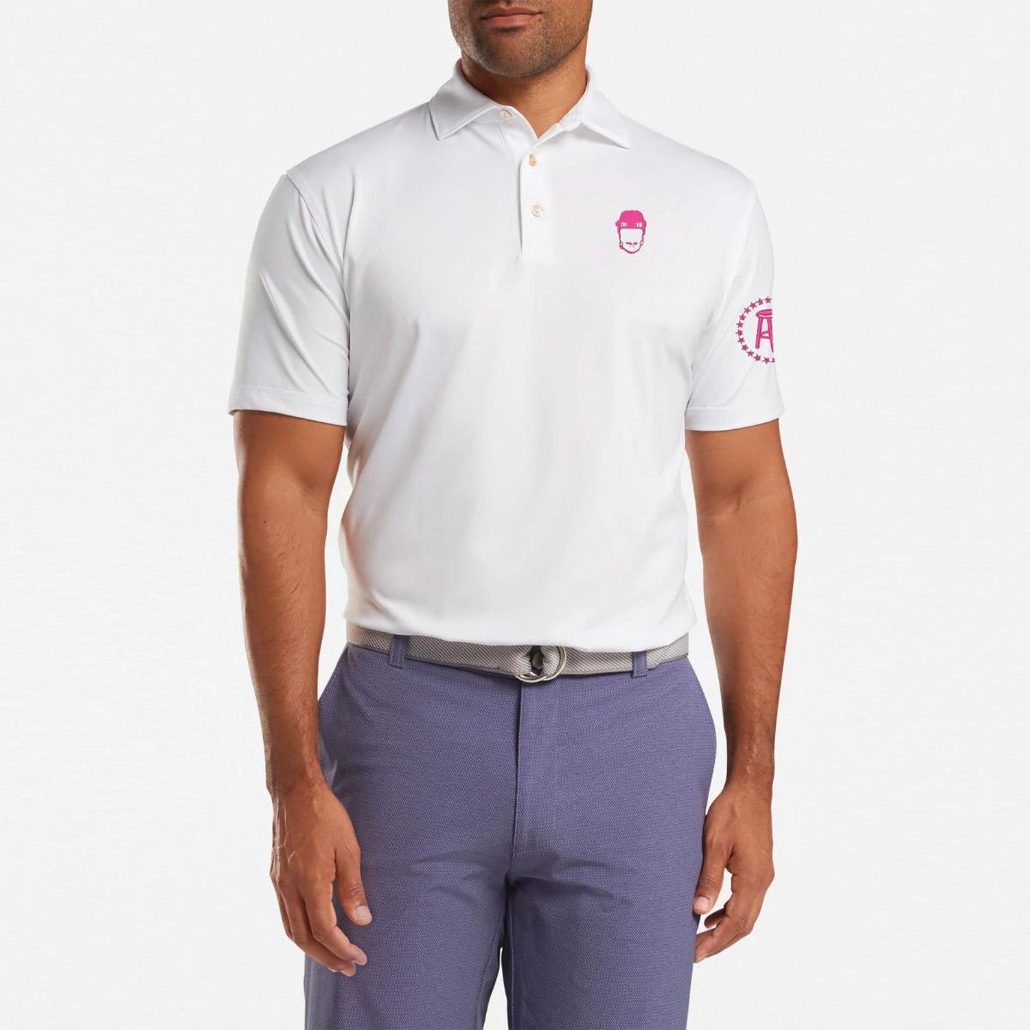 Peter Millar Pink Whitney Polo