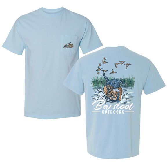 Academy Sports + Outdoors BURLEBO Men's Sunset Fish Pocket T-shirt