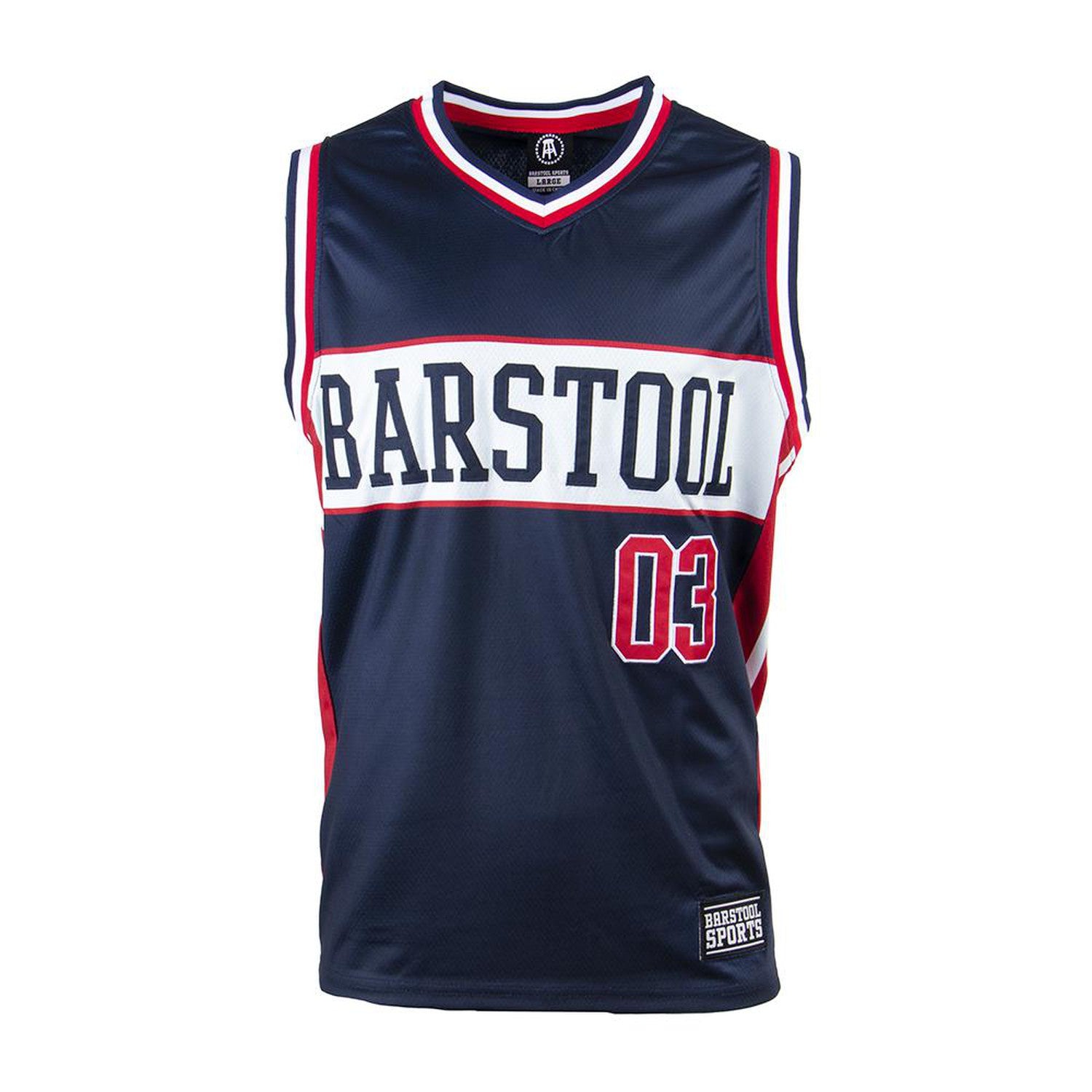 Barstool Sports Authentic Basketball Jersey