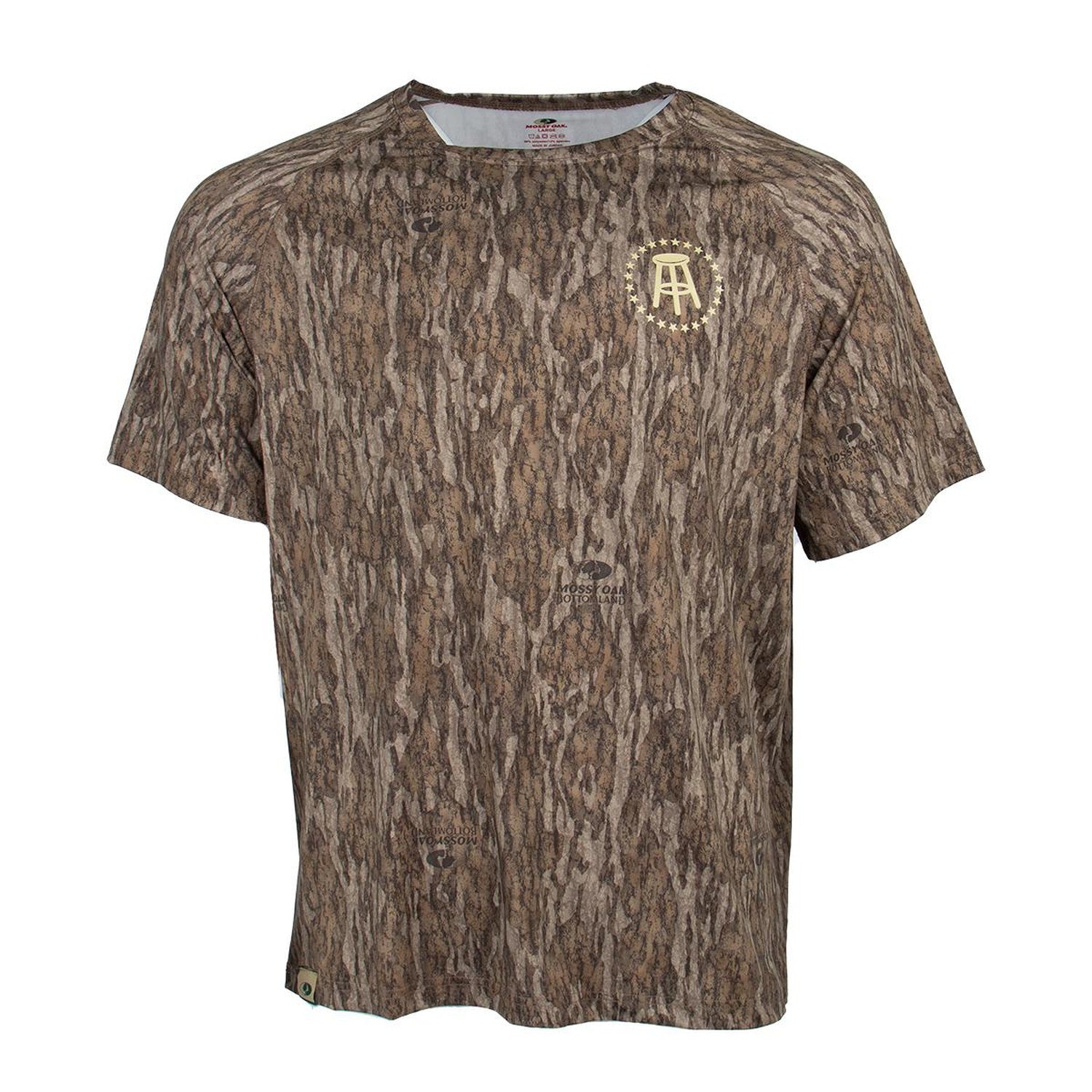 Mossy Oak x Barstool Outdoors Short Sleeve Tech Tee