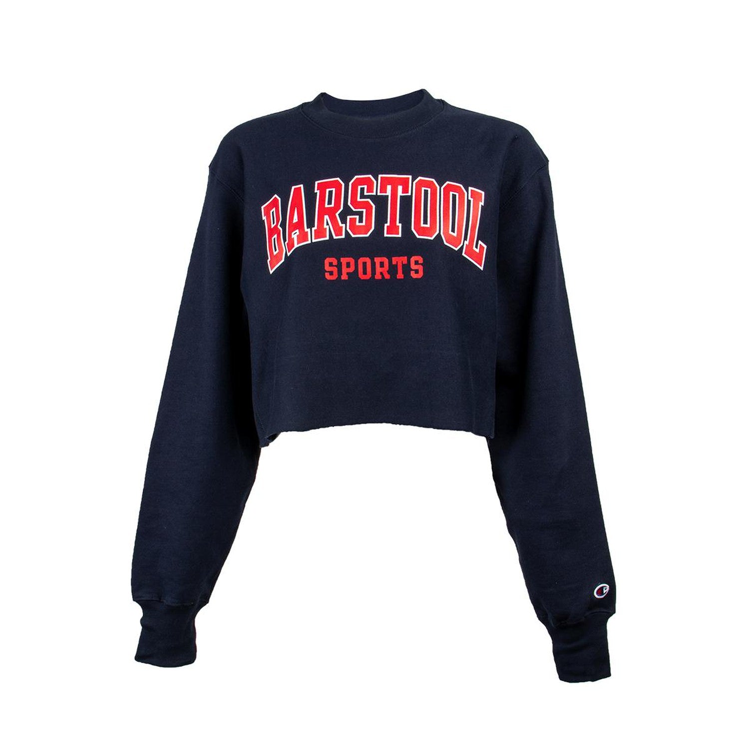 Barstool Sports Women's Champion Cropped Crewneck