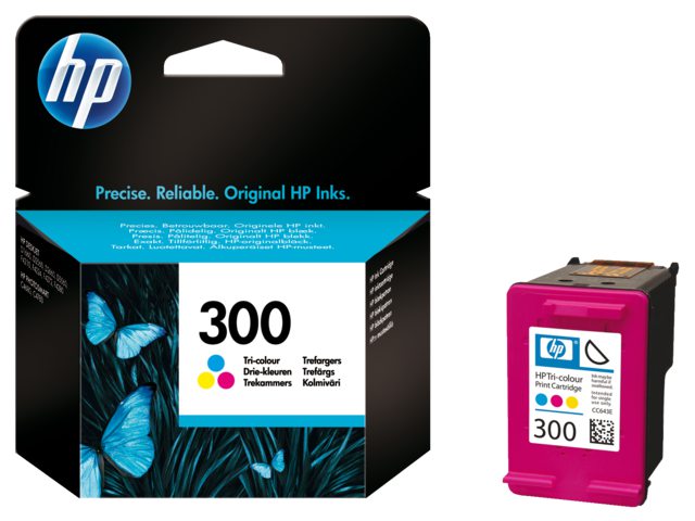 Praten Hiel Bepalen HP 300 Ink cartridge color (CC643EE), Piece – KVG