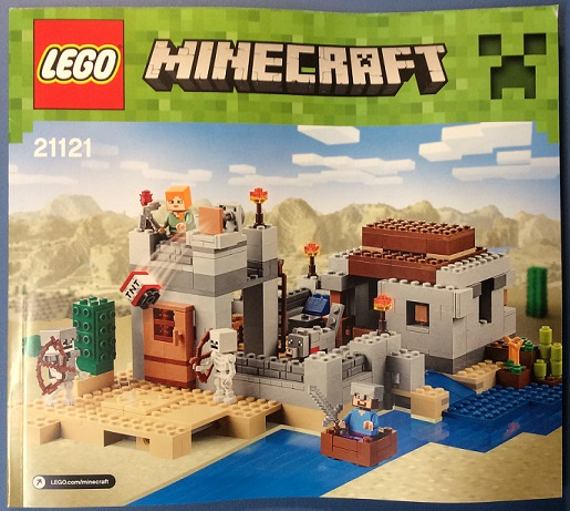 Instruction Booklet For Lego Set The Desert Outpost Creative Brick Builders