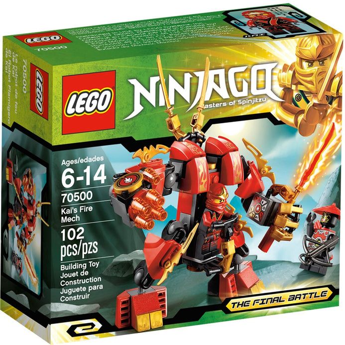 Store løbetur vækst LEGO Kai's Fire Mech--70500-1 – Creative Brick Builders
