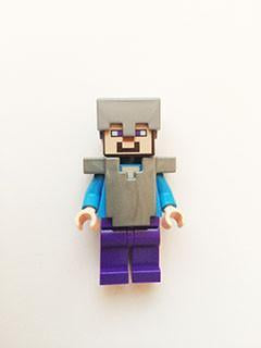 Steve with Helmet and Armor