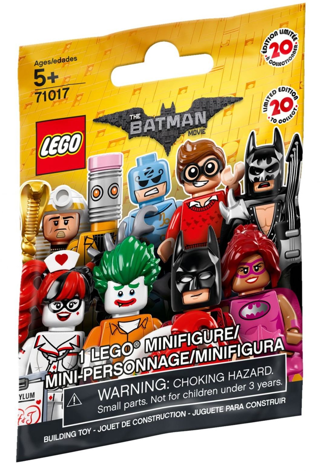 The LEGO Batman Movie Series 1, LEGO Minifigures, Collectible Series Polybag  – Creative Brick Builders